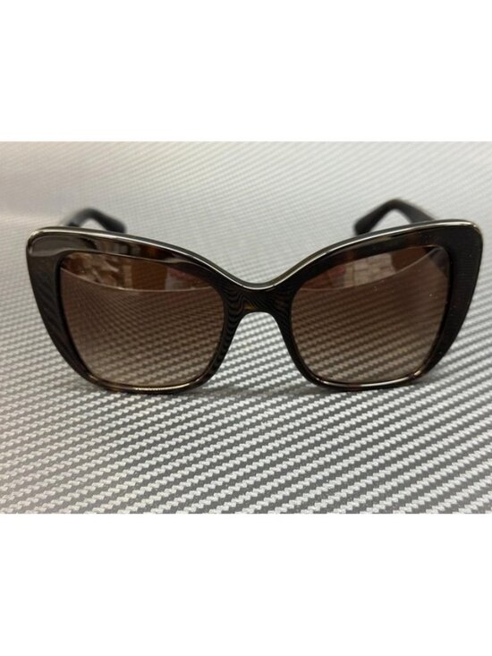 New Dolce & Gabbana Women  Havana Sunglasses  54- 20- 140